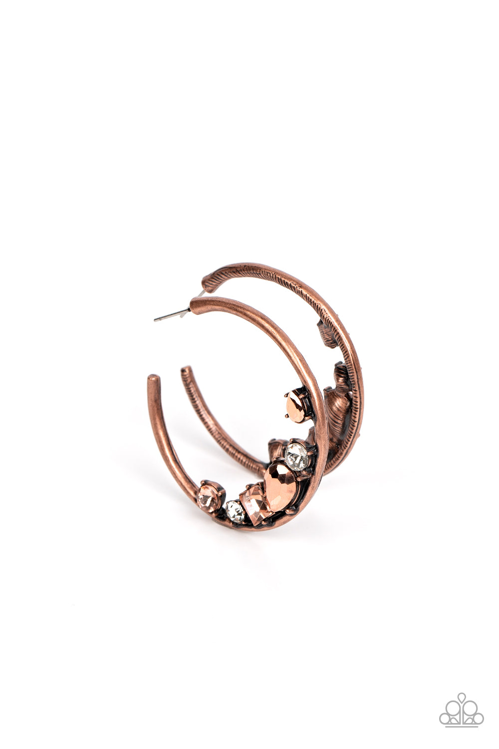 Attractive Allure – Copper | Paparazzi Earrings
