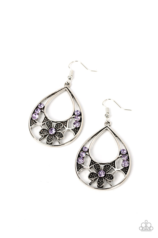 Meadow Marvel – Purple | Paparazzi Earrings