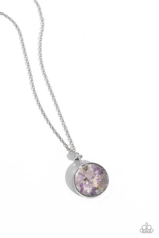 Geo Mine – Purple | Paparazzi Necklace