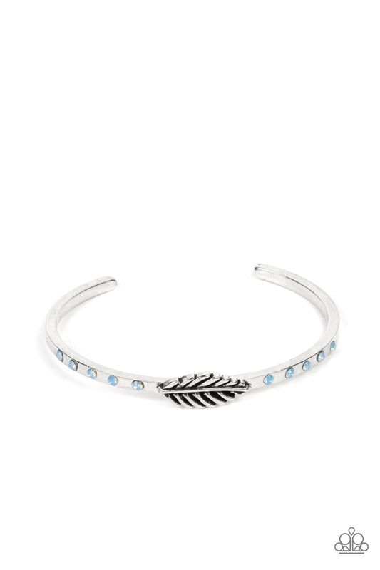Free-Spirited Shimmer – Blue | Paparazzi Bracelet