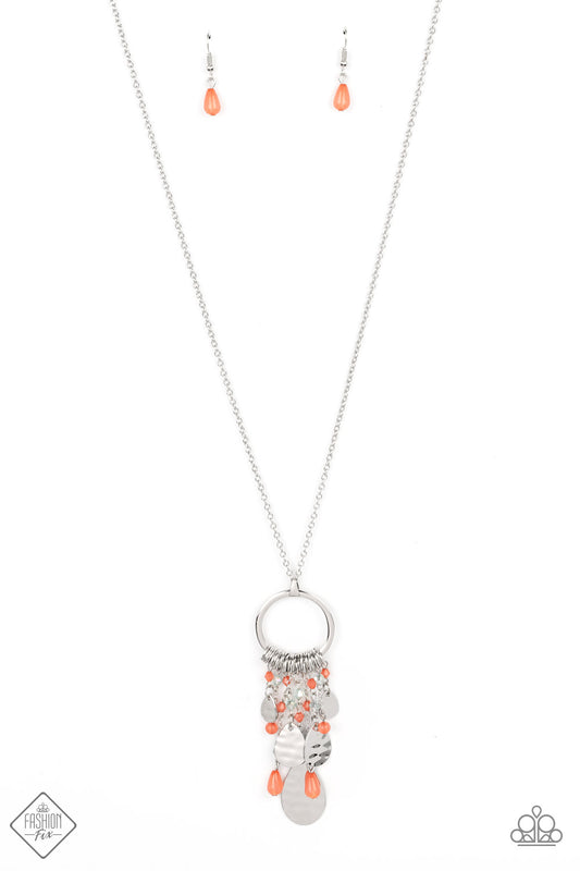 Totally Trolling – Orange | Paparazzi Necklace