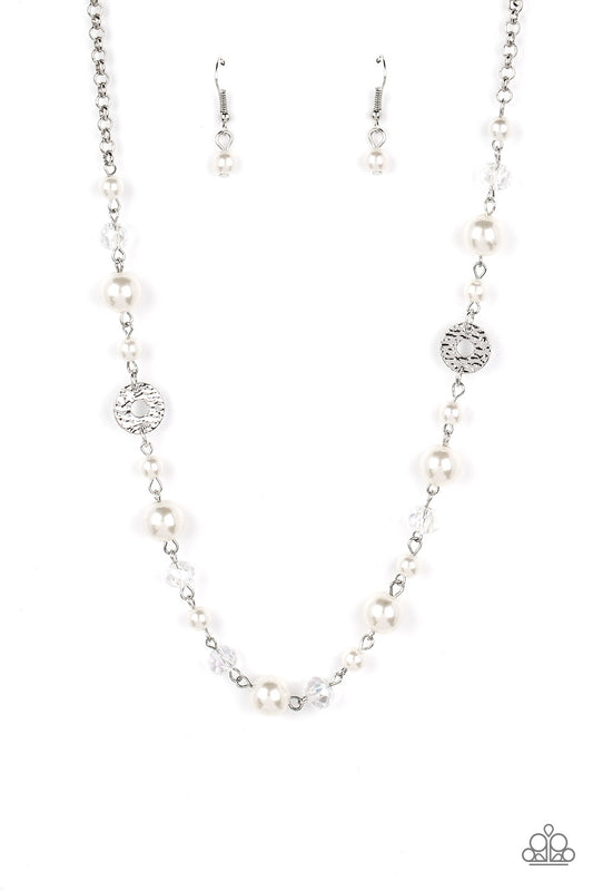 Traditional Transcendence – White | Paparazzi Necklace