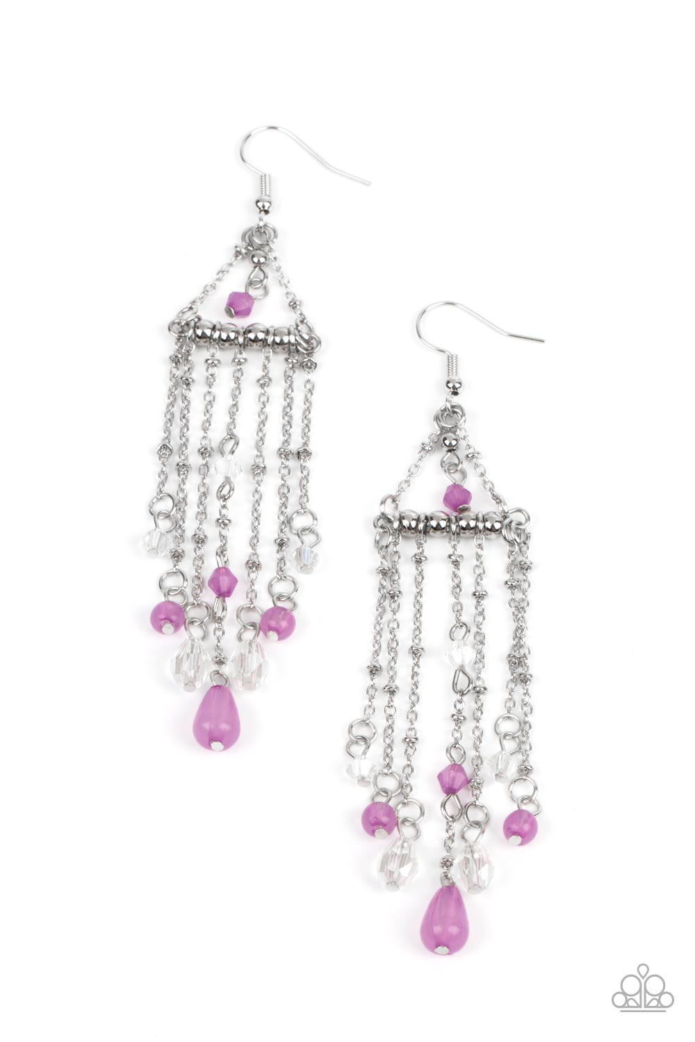 Marina Breeze – Purple | Paparazzi Earrings