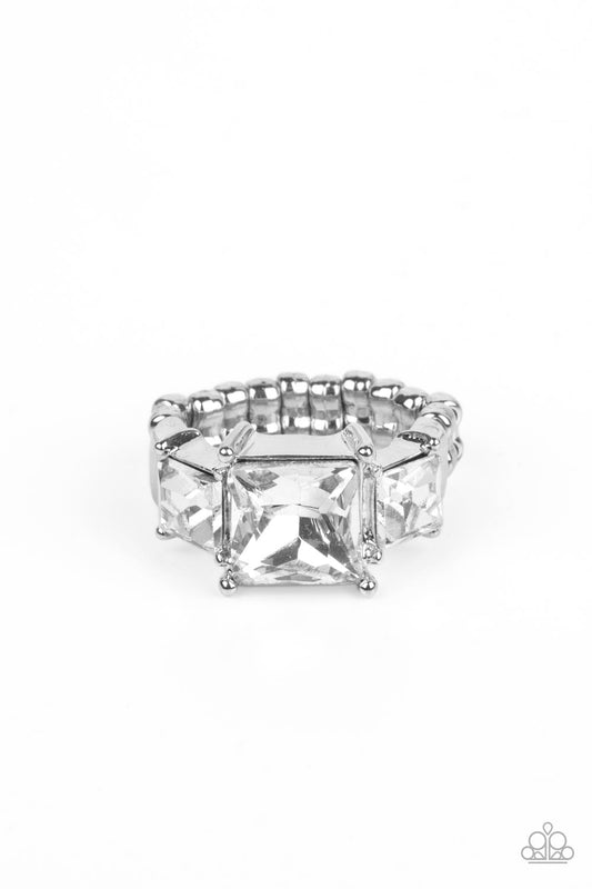 Treasured Twinkle – White | Paparazzi Ring