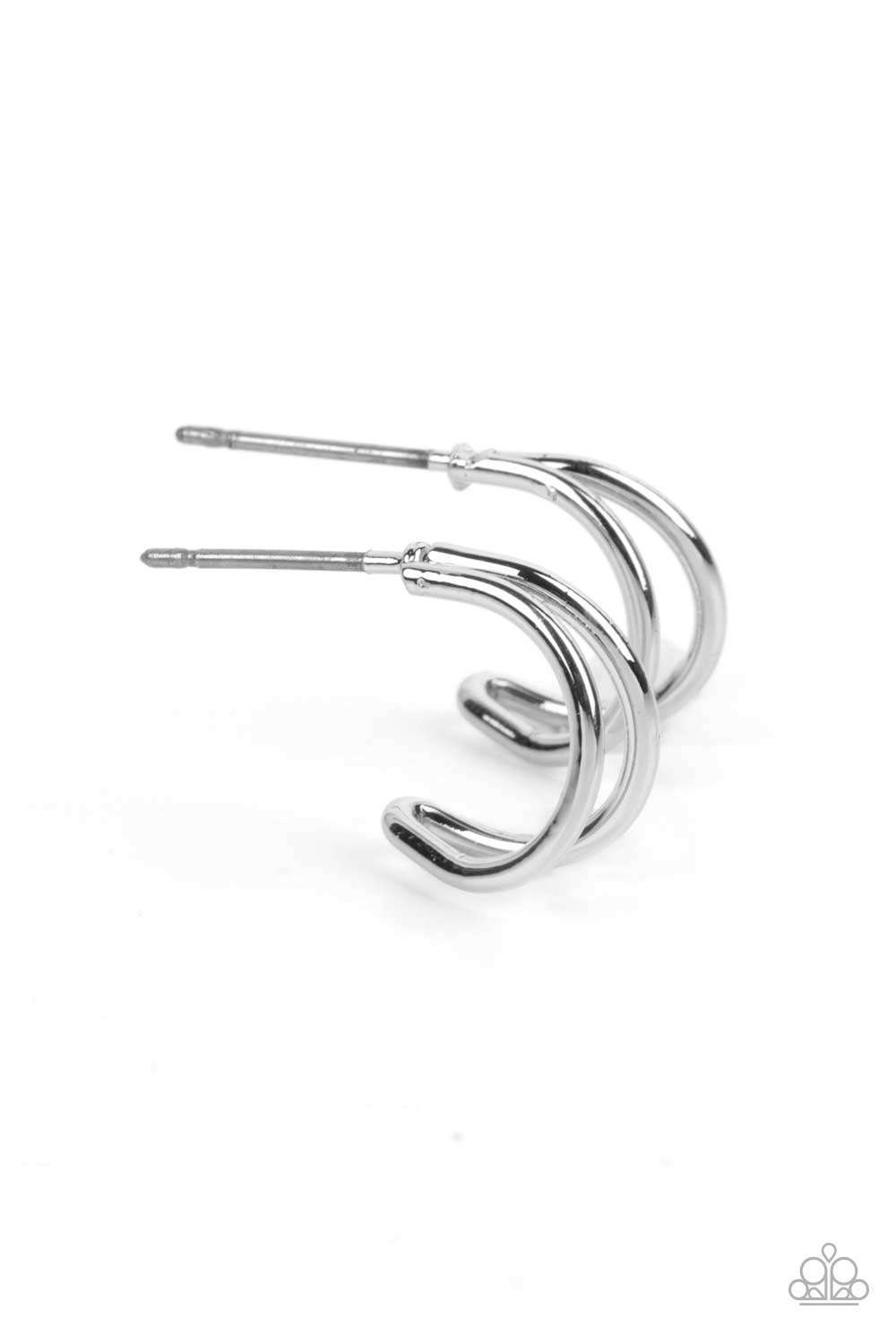 Charming Crescents – Silver | Paparazzi Earrings