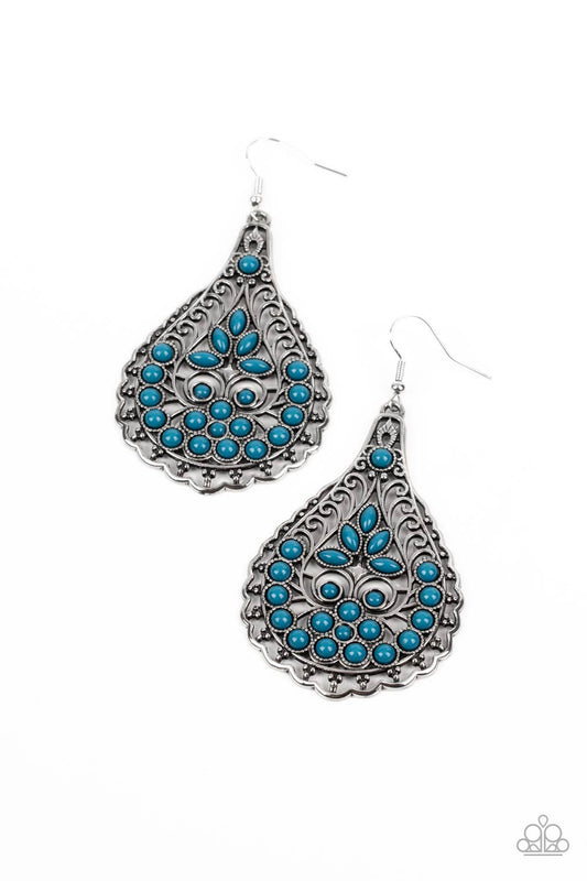 Botanical Beauty – Blue | Paparazzi Earrings