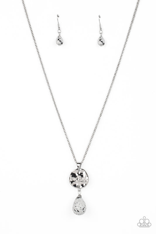 Caring Couture – White | Paparazzi Necklace