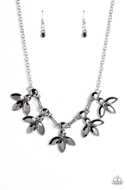 Dauntlessly Debonair – Silver | Paparazzi Necklace