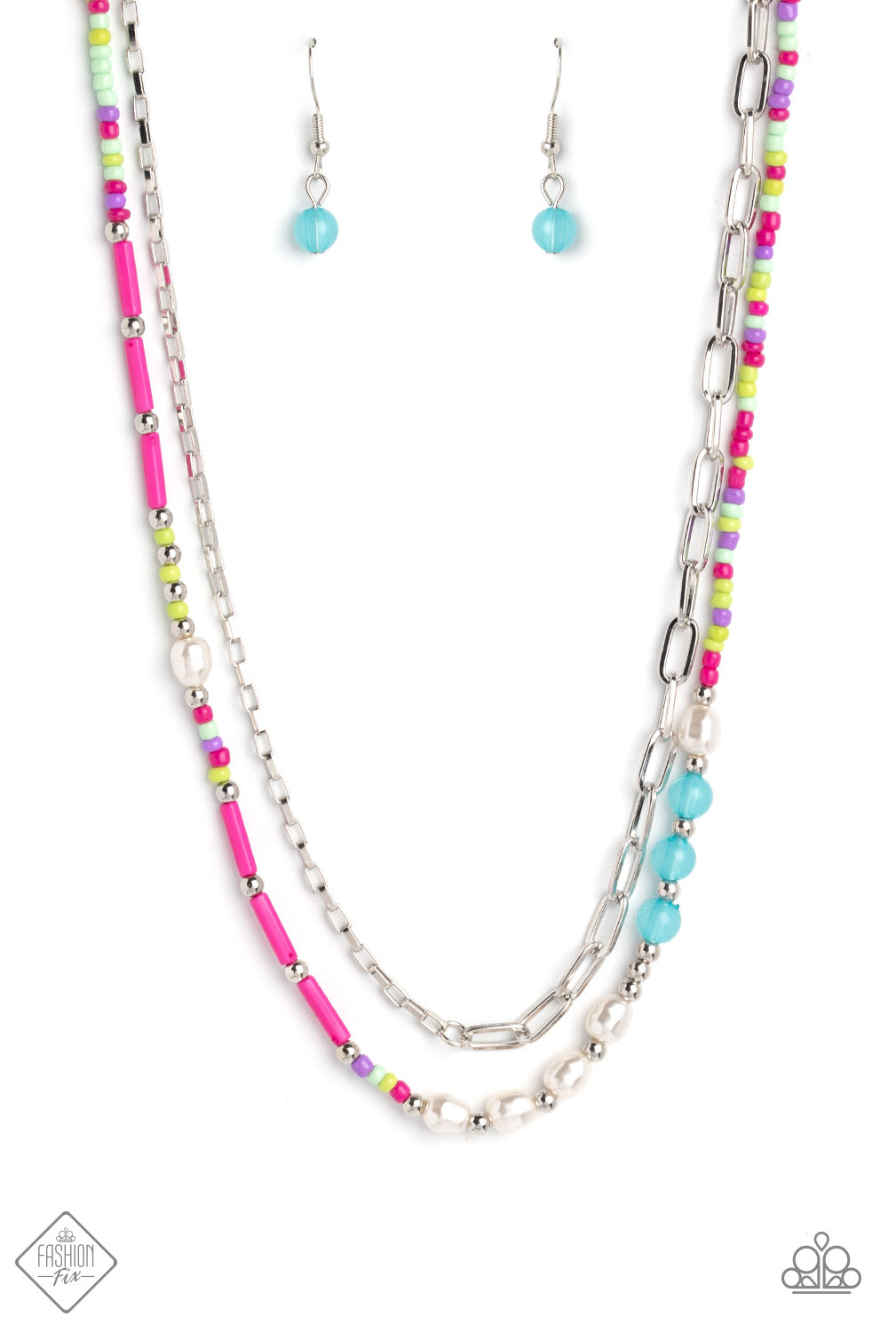Coastal Composition | Paparazzi Necklace