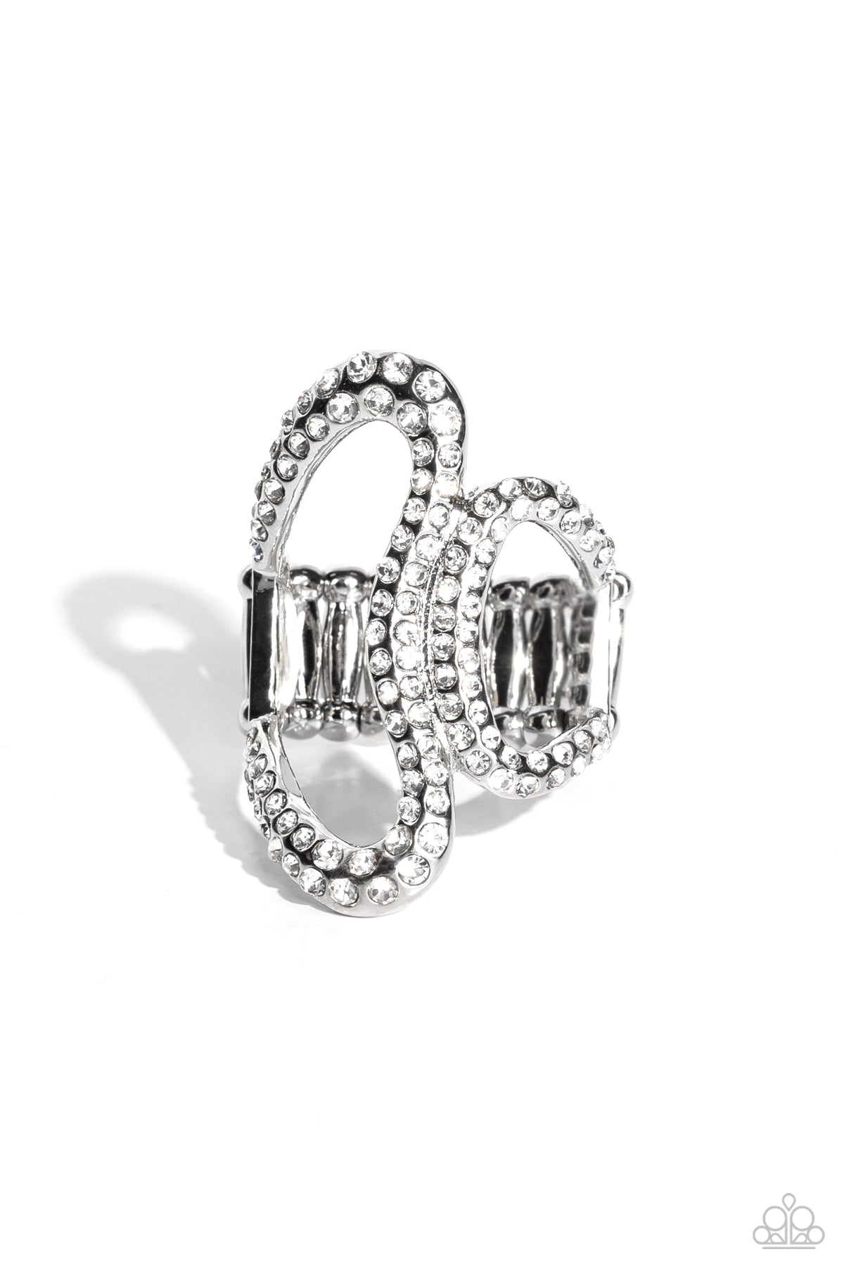 Gap Year – White | Paparazzi Ring