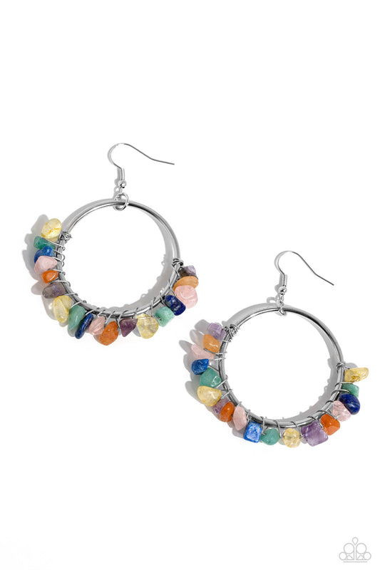 Handcrafted Habitat – Multi | Paparazzi Earrings