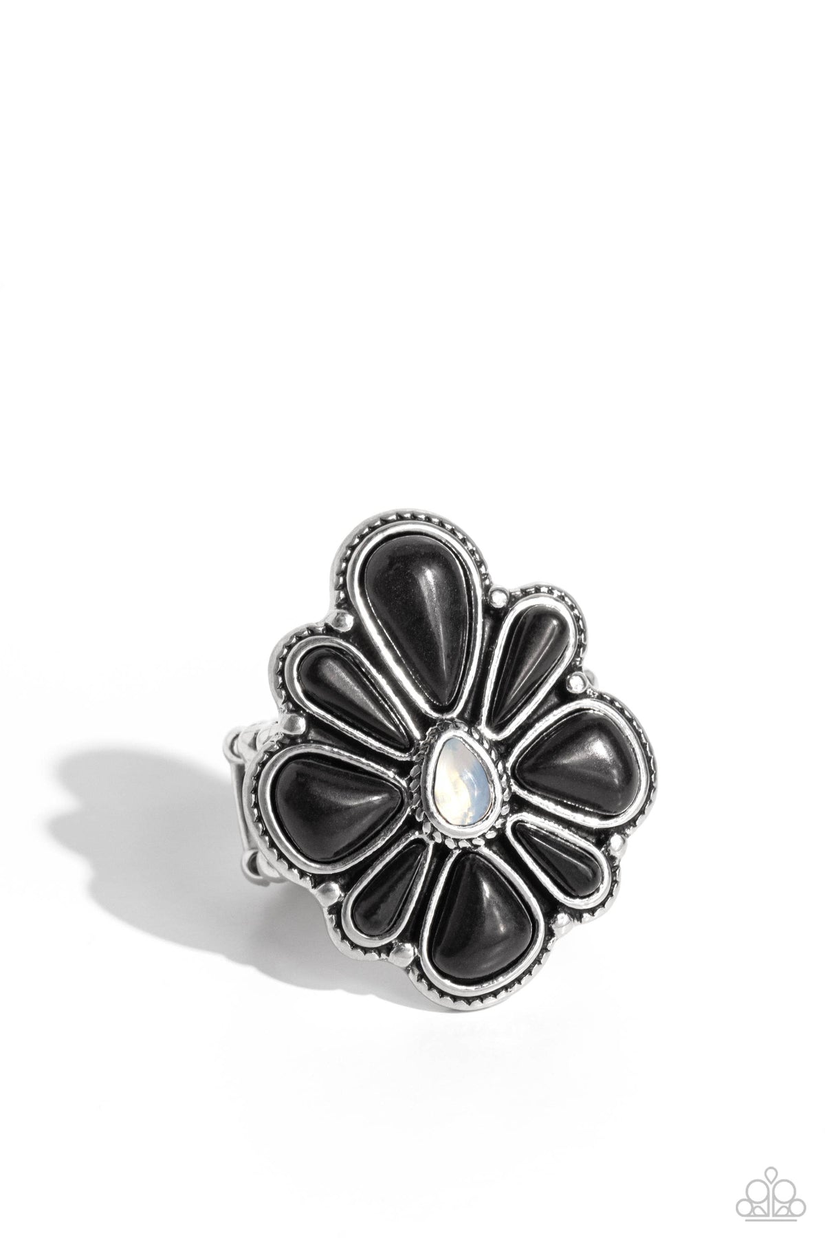 Floral Folklore – Black | Paparazzi Ring