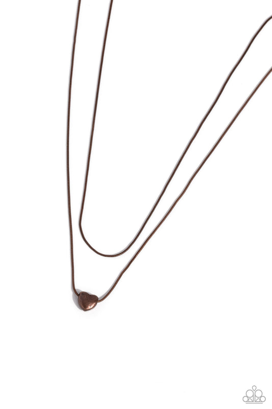 Sweetheart Series – Copper | Paparazzi Necklace