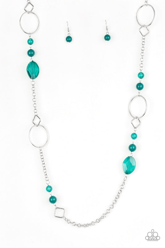 Very Visionary – Green | Paparazzi Necklace