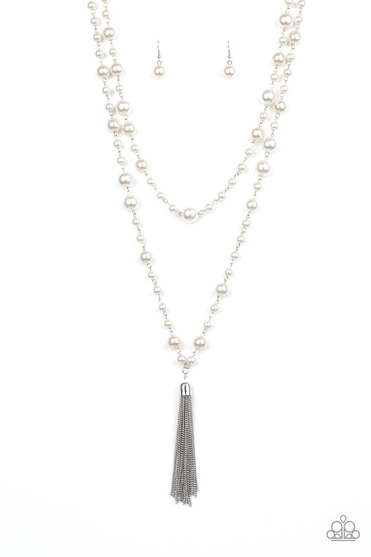 Social Hour – White | Paparazzi Necklace