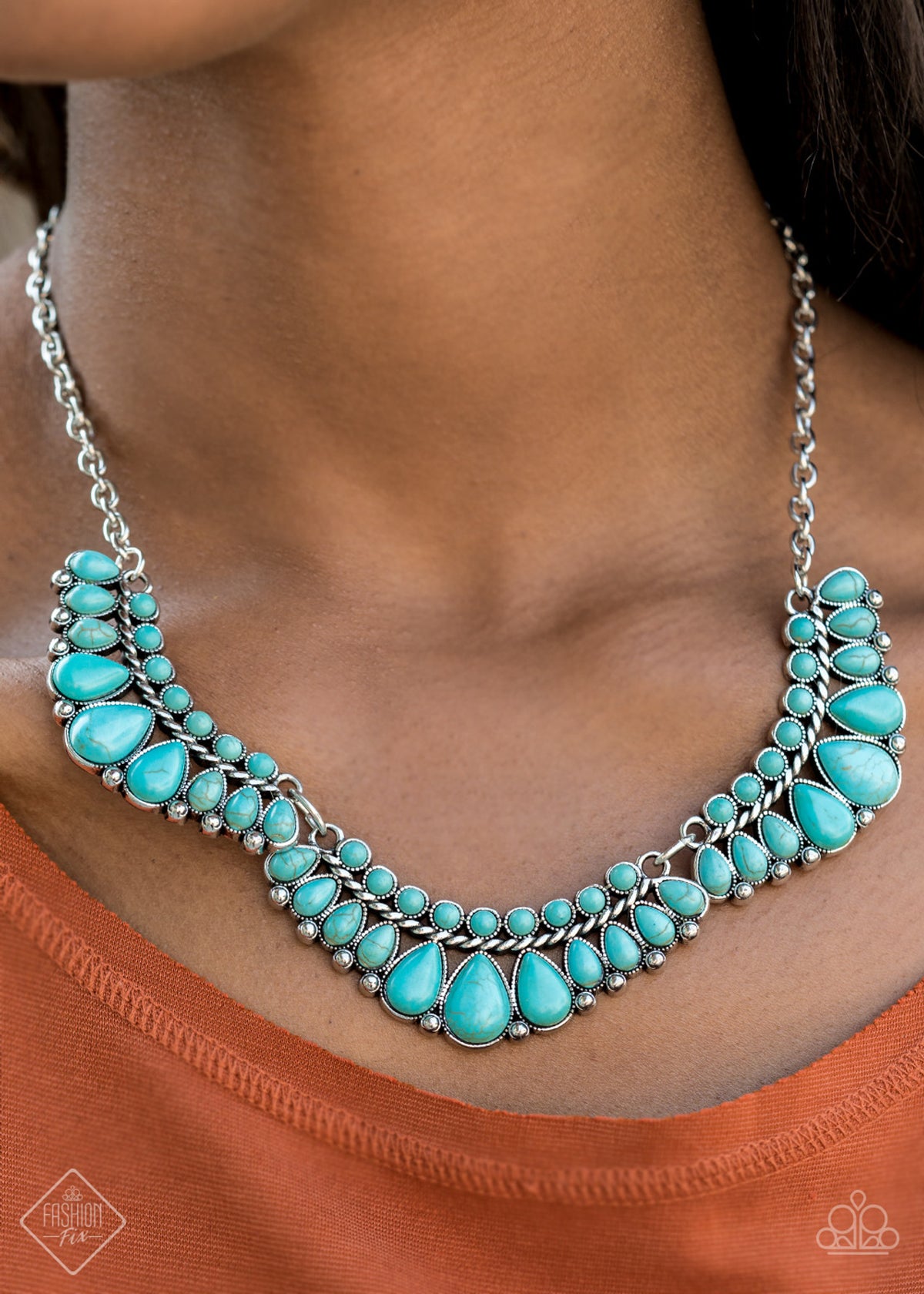 Natural Native – Blue | Paparazzi Necklace