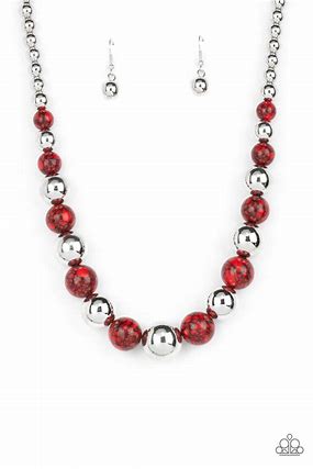 Stone Age Adventurer – Red | Paparazzi Necklace