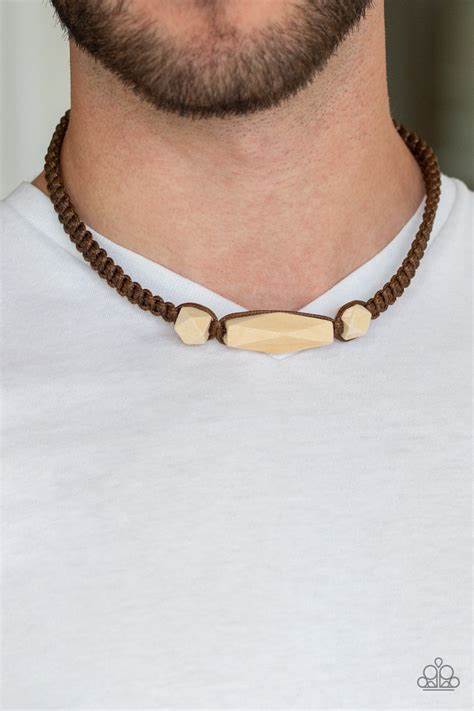 Urban Carpentry No – Brown | Paparazzi Necklace