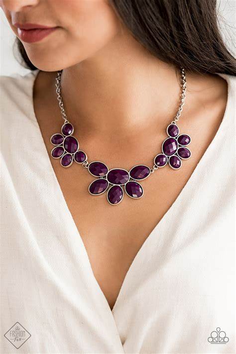 Flair Affair – Purple | Paparazzi Necklace