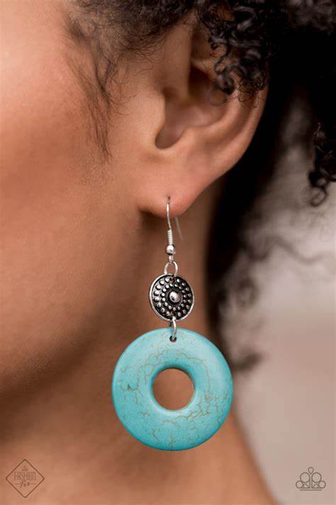 Earthly Epicenter – Blue | Paparazzi Earrings