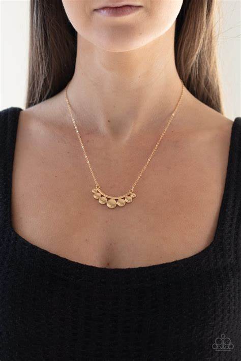 Melodic Metallics – Gold | Paparazzi Necklace