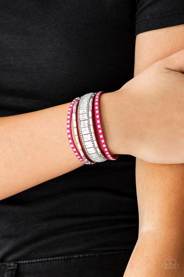 Rock Star Rocker – Pink | Paparazzi Bracelet