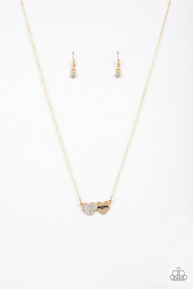 Mama Knows Best – Gold | Paparazzi Necklace