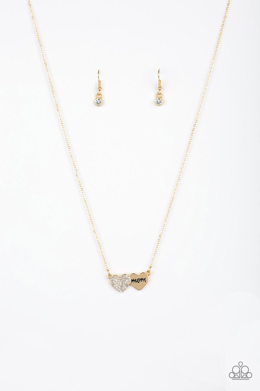 Mama Knows Best – Gold | Paparazzi Necklace