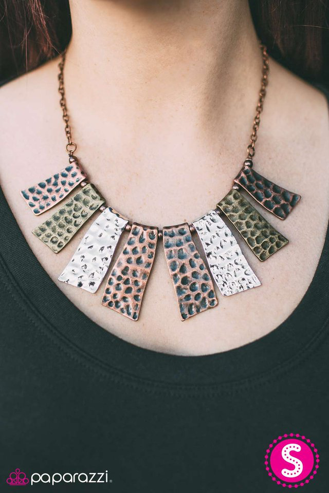 A Fan of the Tribe | Paparazzi Necklace
