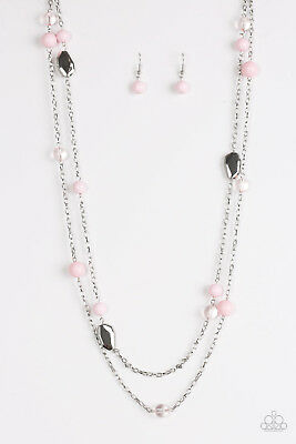 Hitting a Glow Point – Pink | Paparazzi Necklace
