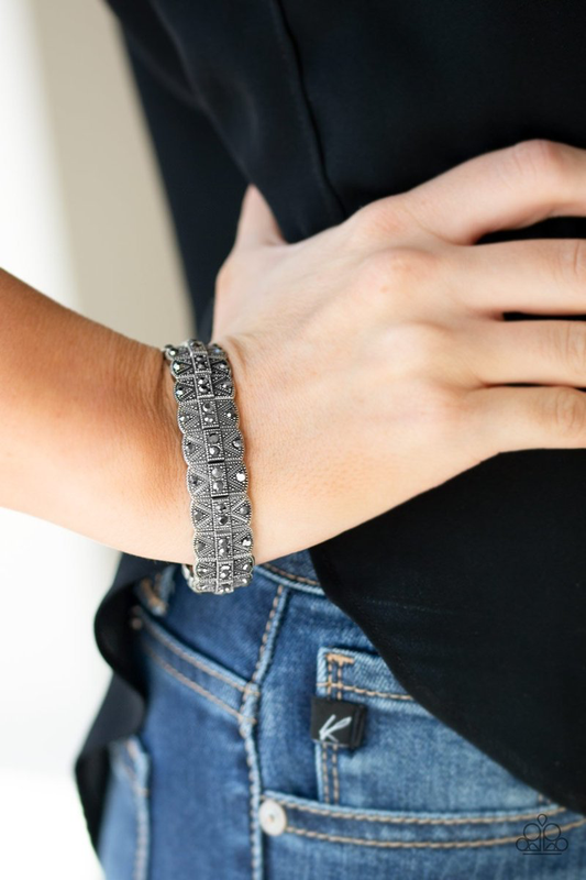 Modern Magnificence – Silver | Paparazzi Bracelet