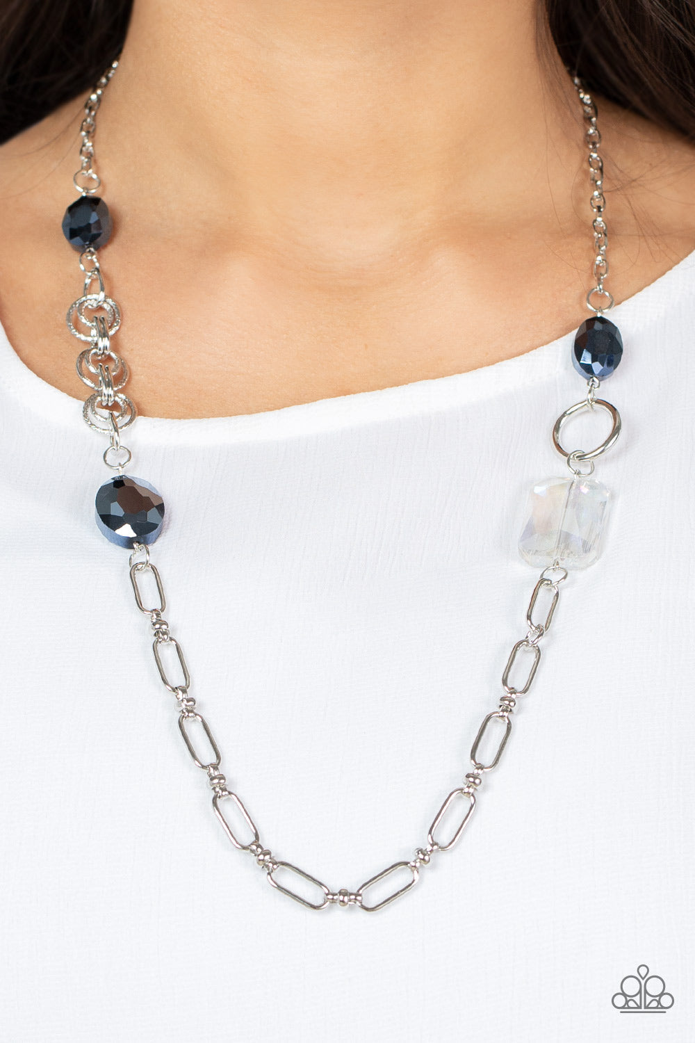 Famous and Fabulous – Blue | Paparazzi Necklace