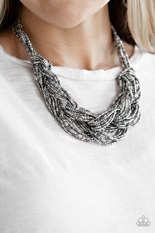 City Catwalk – Silver | Paparazzi Necklace