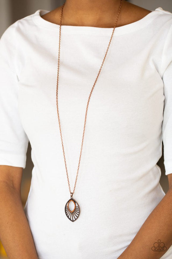 Court Couture – Copper | Paparazzi Necklace