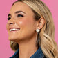 Canyon Circlet – White | Paparazzi Earrings