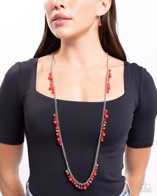 Miami Mojito – Red | Paparazzi Necklace