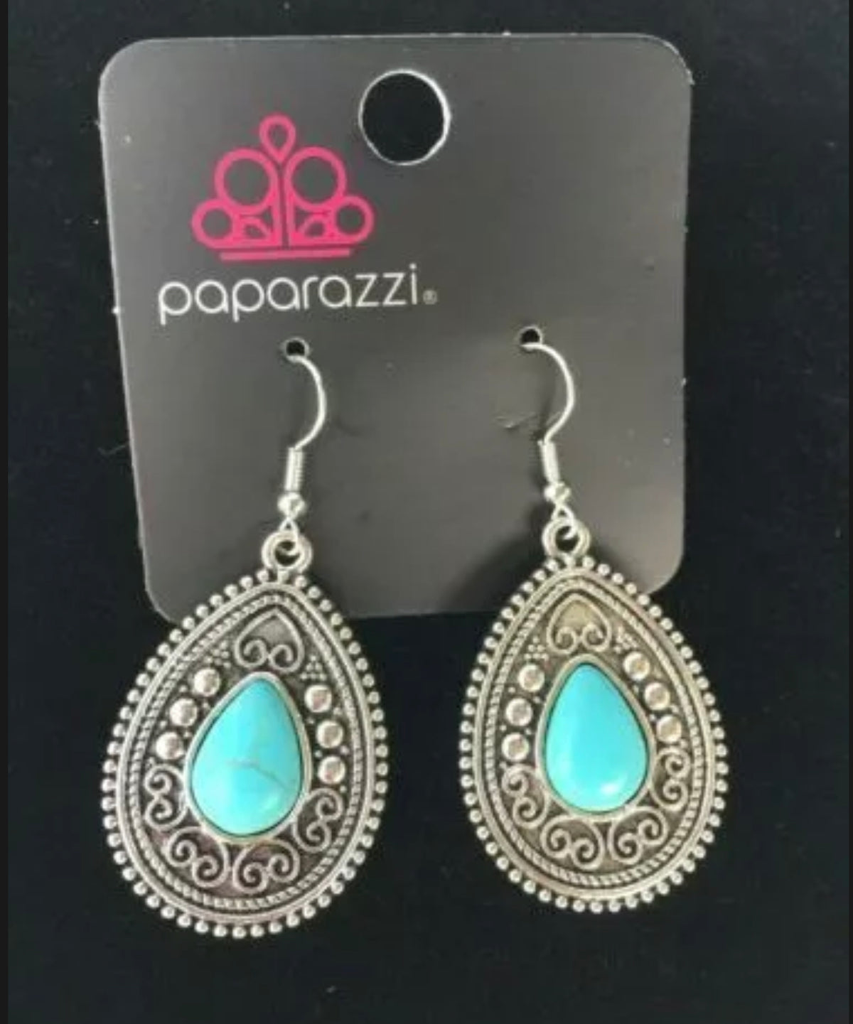 Desert Nirvana – Blue | Paparazzi Earrings