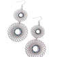 Regal Roulette Multi – Silver | Paparazzi Earrings