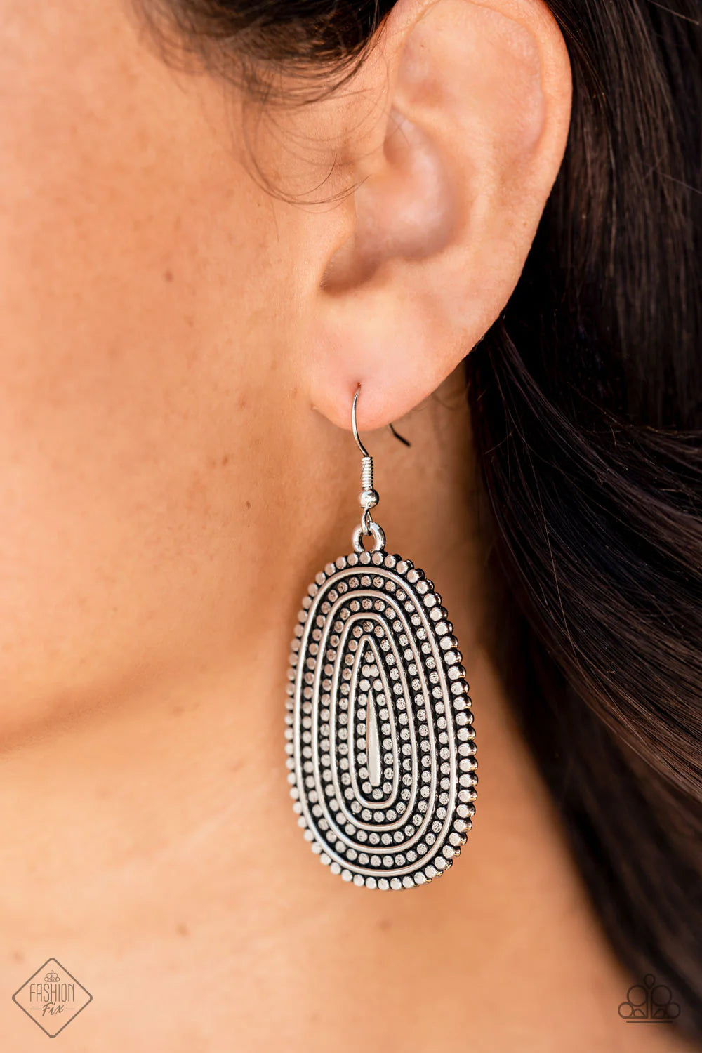 Desert Climate – Silver | Paparazzi Earrings