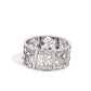 Spring Greetings – White | Paparazzi Bracelet