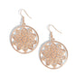 Garden Allure Rose – Gold | Paparazzi Earrings