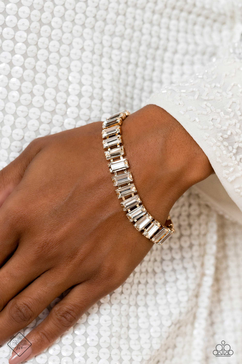 Darling Debutante – Gold | Paparazzi Bracelet