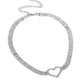 Rows of Romance Choker – White | Paparazzi Necklace