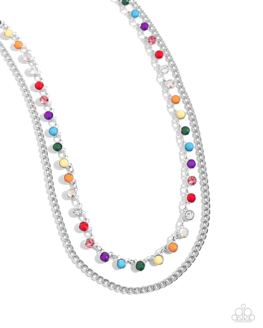 Delicate Dame – Multi | Paparazzi Necklace
