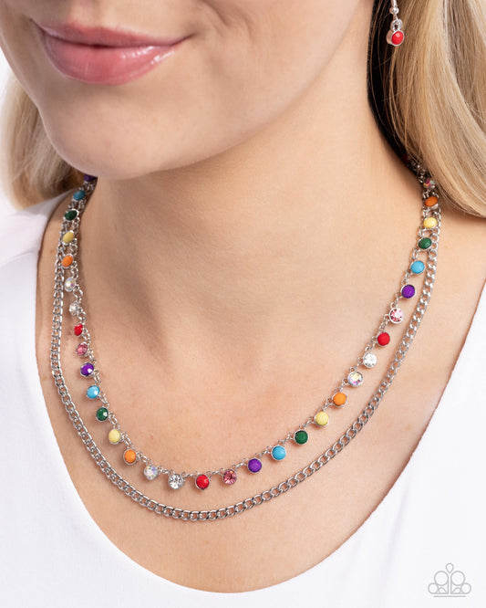 Delicate Dame – Multi | Paparazzi Necklace