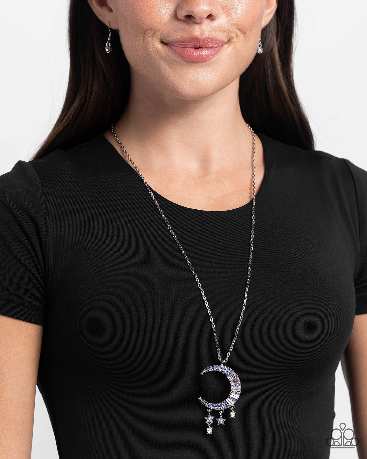 Lunar Landmark – Purple | Paparazzi Necklace