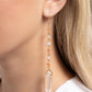 Quartz Qualification – Orange | Paparazzi Earrings