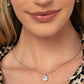 Pronged Premiere – White | Paparazzi Necklace