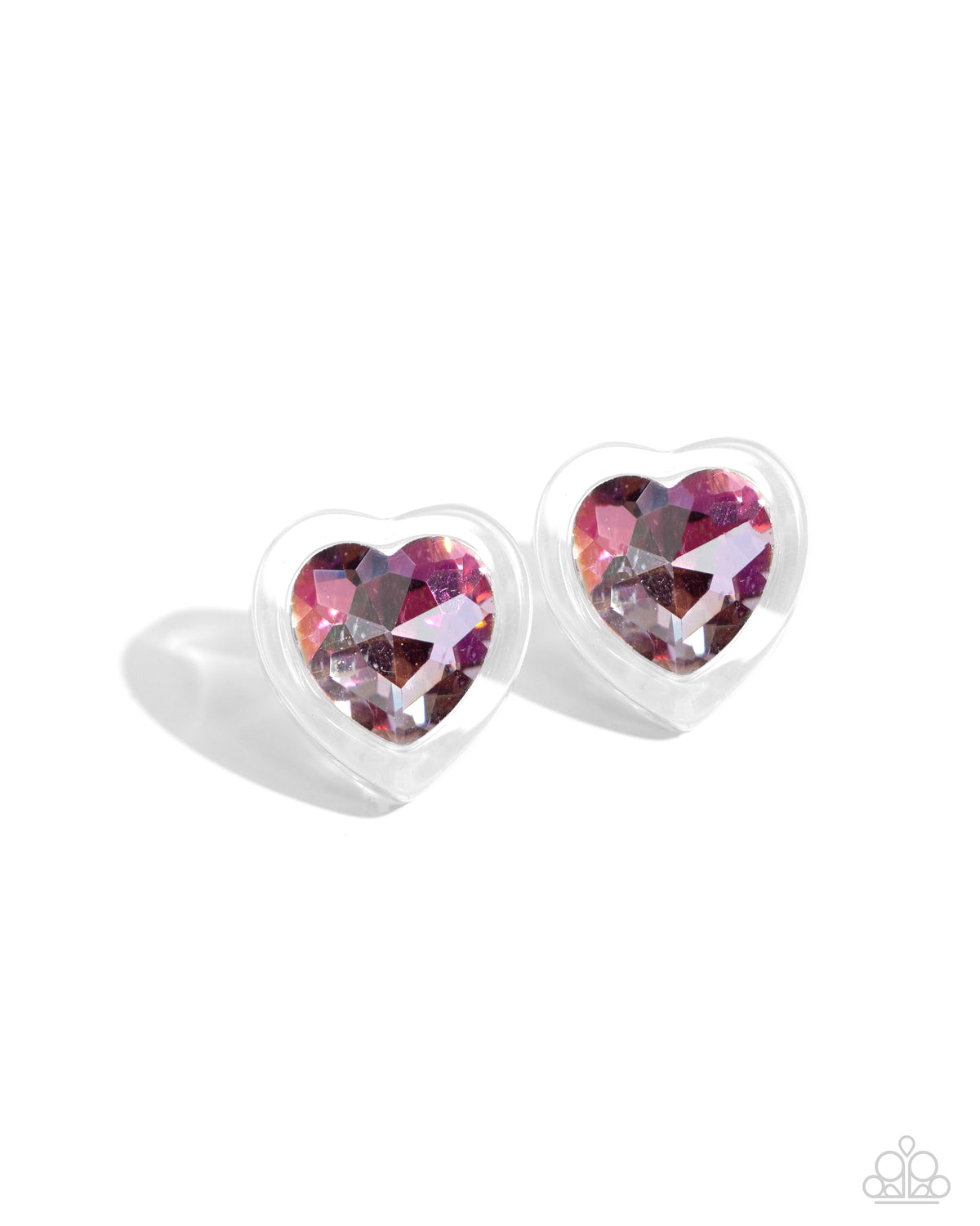 Heart-Pounding Haute – Pink | Paparazzi Earrings