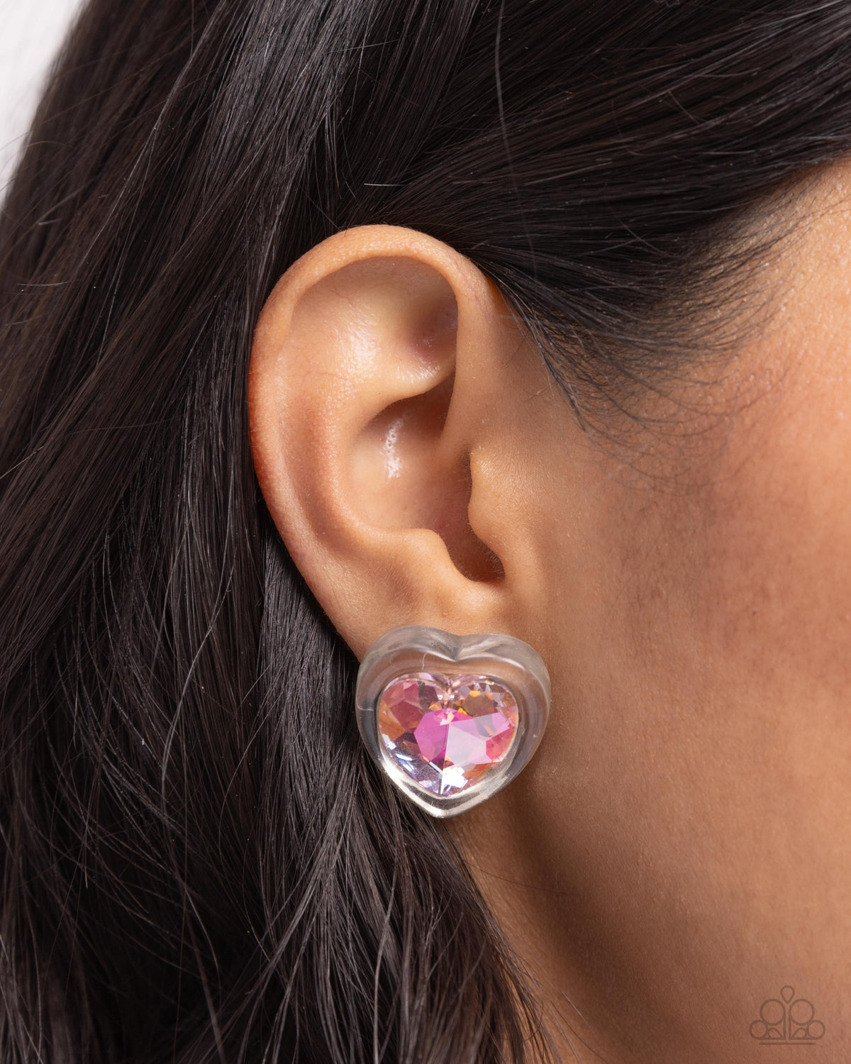 Heart-Pounding Haute – Pink | Paparazzi Earrings